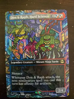 Don & Raph, Hard Science (Borderless) Teenage Mutant Ninja Turtles Regular - Image 1