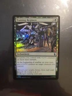 PREORDER: Training Regimen Foil - MTG Marvel Super Heroes - Image 1