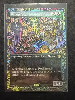 Bebop & Rocksteady (Borderless) Teenage Mutant Ninja Turtles Foil - Image 1