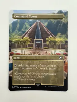 Command Tower Borderless MTG Magic the Gathering Card NM Near Mint REX - Image 1