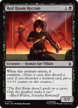 Red Room Recruit Marvel Super Heroes Regular - Image 1