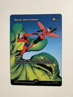 Heroic Intervention (0079) (Borderless) Marvel Universe Eternal-Legal - NM/M - Image 1