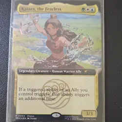 Wizards of the Coast MTG Katara, the Fearless #3 Media Promos Foil Ext Art - Image 1
