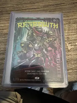 🌟 Regrowth FOIL MTG TMNT Secret Lair 🌟 In hand, Pack Fresh. - Image 1