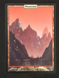 1x MTG Mountain - Full Art - Unhinged (UNH) #139 - Magic the Gathering - Image 1