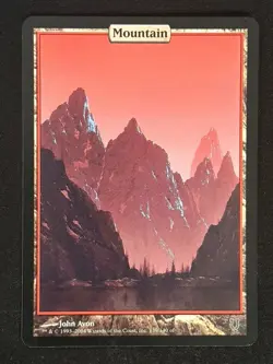 1x MTG Mountain - Full Art - Unhinged (UNH) #139 - Magic the Gathering - Image 3