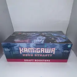 Magic The Gathering (MTG) Kamigawa Neon Dynasty Draft Booster Box SEALED English - Image 1