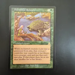 Magic The Gathering Pattern of Rebirth Urza's Destiny 115 LP - Image 1