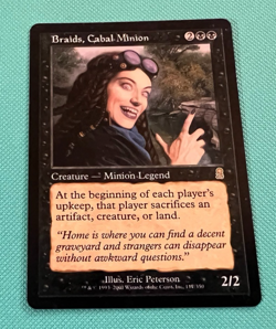 Braids, Cabal Minion - Odyssey - MTG - Magic the Gathering - Image 1