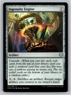 MTG Commander Legends Regular Uncommon Ingenuity Engine 317/361 NM - Image 1