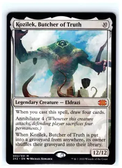 Kozilek, Butcher of Truth 2 Mythic Double Masters 2022 Magic: The Gathering NM - Image 1