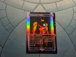 Commander's Plate (1733) (Rainbow Foil) Secret Lair Drop Foil - Image 1