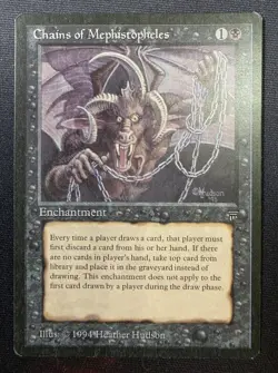 Chains of Mephistopheles English Legends Magic The Gathering - Image 1