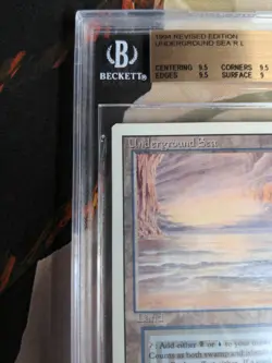 BGS 9.5 Underground Sea MtG Revised Magic the Gathering GEM MINT! - Image 3