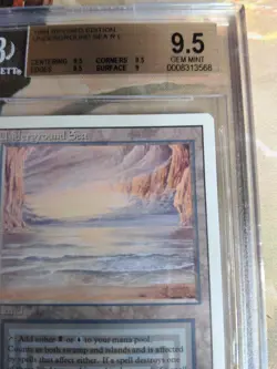 BGS 9.5 Underground Sea MtG Revised Magic the Gathering GEM MINT! - Image 4