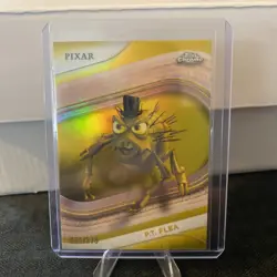 2025 Disney Topps Chrome Pixar P.T. Flea Gold #031/275 A Bug's Life Color Match - Image 1