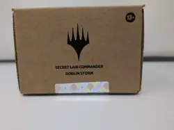 MTG Secret Lair Commander Deck: Goblin Storm – Sealed/New IN HAND - Image 1