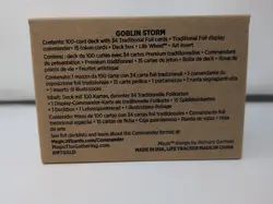 MTG Secret Lair Commander Deck: Goblin Storm – Sealed/New IN HAND - Image 3