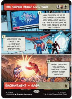 The Super Hero Civil War - Borderless Marvel Super Heroes - Image 1
