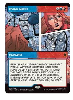 Vision Quest - Borderless Marvel Super Heroes - Image 1