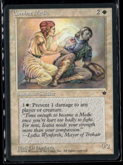 Combat Medic (Danforth) 1994 Common Fallen Empires Magic The Gathering NM - Image 1