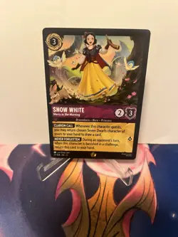 Snow White - Merry as the Morning 37/204 Wilds Unknown Regular Disney Lorcana - Image 1