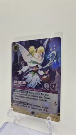 Tinker Bell Snowflake Collector Lorcana Top 8 Set Champ Foil Promo Winterspell - Image 3