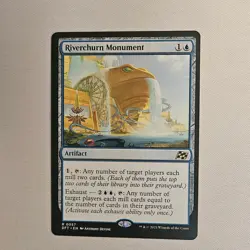 Riverchurn Monument - MTG - NM - Aetherdrift - 057 - Image 1