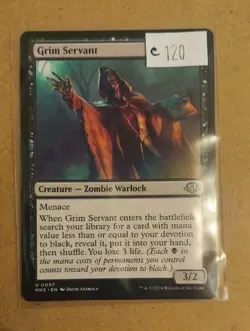 Grim Servant - 97 - MH3 - NM - MTG Magic the Gathering - Image 1