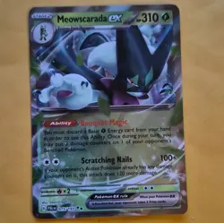 Pokemon TCG Meowscarada ex 015/193 Paldea Evolved - Image 1