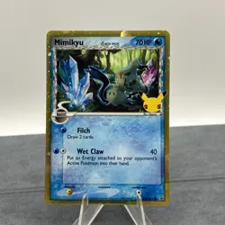 Pokemon TCG Celebrations MIMIKYU SWSH136 Delta Species Near Mint - Image 1