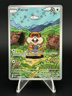 POKEMON - PATRAT - 152/086 - ILLUSTRATION RARE - S&V WHITE FLARE - NEAR MINT - Image 1