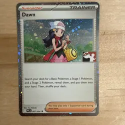 Pokemon TCG Dawn 087/094 Stamped Prize Pack 9 Cosmo Holo - Image 1