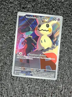 Team Rocket's Mimikyu 238/217 Illustration Rare Ascended Heroes Pokemon NM - Image 1