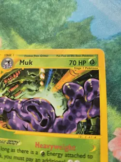 Muk - AQ: Aquapolis (23/147) WotC e-Reader Rare Pokemon Card DMG - Image 2