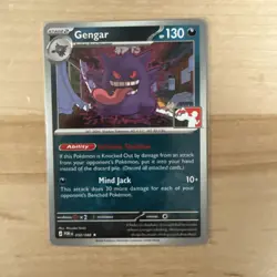 🔥Pokemon TCG Gengar 050/088 Pokemon Play Stamped English Card NM 🔥🔥 - Image 1