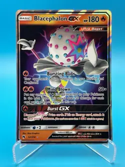 Pokemon TCG Sun & Moon Lost Thunder - Blacephalon GX 52/214 - NM - Image 1