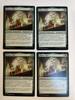 4x Baldur's Gate Master Chef NM/M Magic The Gathering Mtg - Image 1