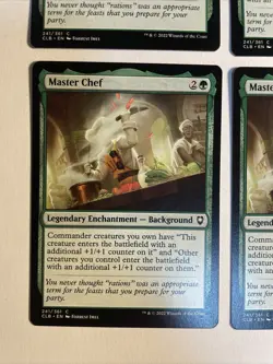 4x Baldur's Gate Master Chef NM/M Magic The Gathering Mtg - Image 2
