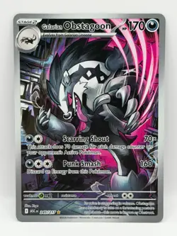 Galarian Obstagoon 245/217 Ascended Heroes NM Illustration Rare Pokemon TCG - Image 1