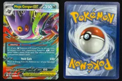 Mega Gengar ex 056/094 Double Rare Phantasmal Flames Holo Near Mint - Image 3