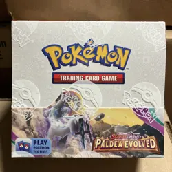 Pokemon TCG: Scarlet and Violet - Paldea Evolved Booster Box - Factory Sealed - Image 1