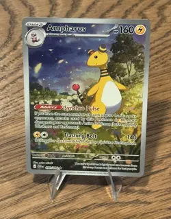 Pokemon TCG Ampharos Chaos Rising Illustrator Rare 090/086 - Image 1
