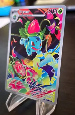 Ivysaur Illustration Rare 134/132 Mega Evolution Pokemon Card Holo NM - Image 5