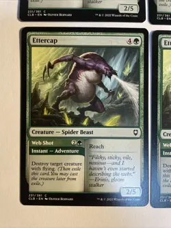 4x Baldur's Gate Ettercap NM/M Magic The Gathering Mtg - Image 2