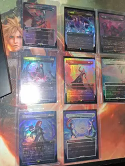 MTG Japanese Final Fantasy Secret Lair Foils - Image 2