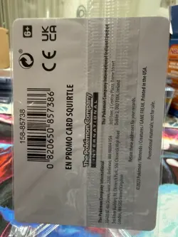 Sealed Squirtle Pokemon Center Exclusive 007/165 Pokemon TCG Promo Near Mint - Image 2