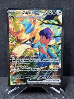 Hop's Zacian ex 186/159 Journey Together Pokemon Holo Near Mint - Image 1