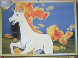 Blaine's Rapidash - 33/132 - Uncommon WOTC TCG—Gym Challenge Set Pokemon Card - Image 2