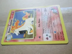 Blaine's Rapidash - 33/132 - Uncommon WOTC TCG—Gym Challenge Set Pokemon Card - Image 3